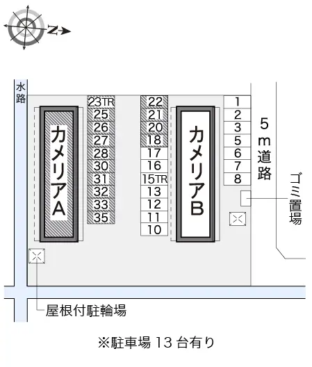 ★手数料０円★弥富市平島町五反割 月極駐車場